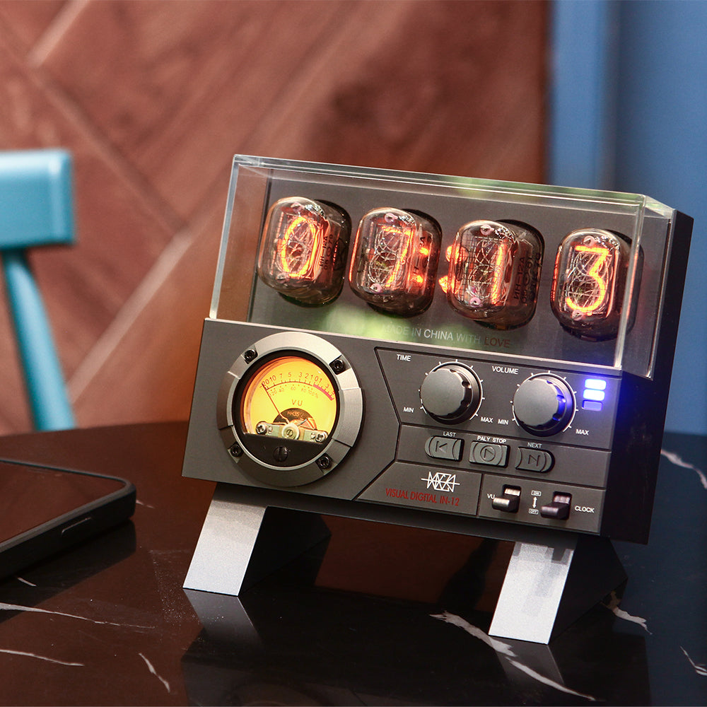 NixieX: the Authentic IN-12 Nixie Tube Clock and Speaker – Digitlands
