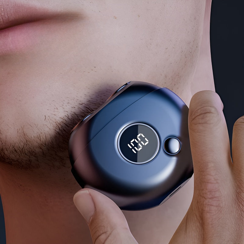 Compact Razor Machine Portable Mini Electric Razor - Compact, Waterproof, and Travel-Friendl ...