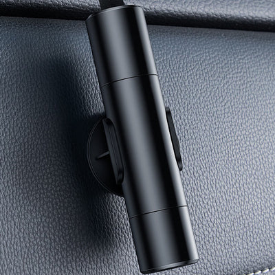 2-in-1 Emergency Escape Tool: Window Breaker & Seat Belt Cutter