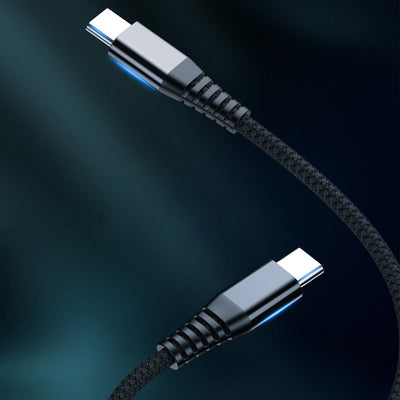 60W USB-C to USB-C Cable with Data Transfer Transmission (5.9FT)
