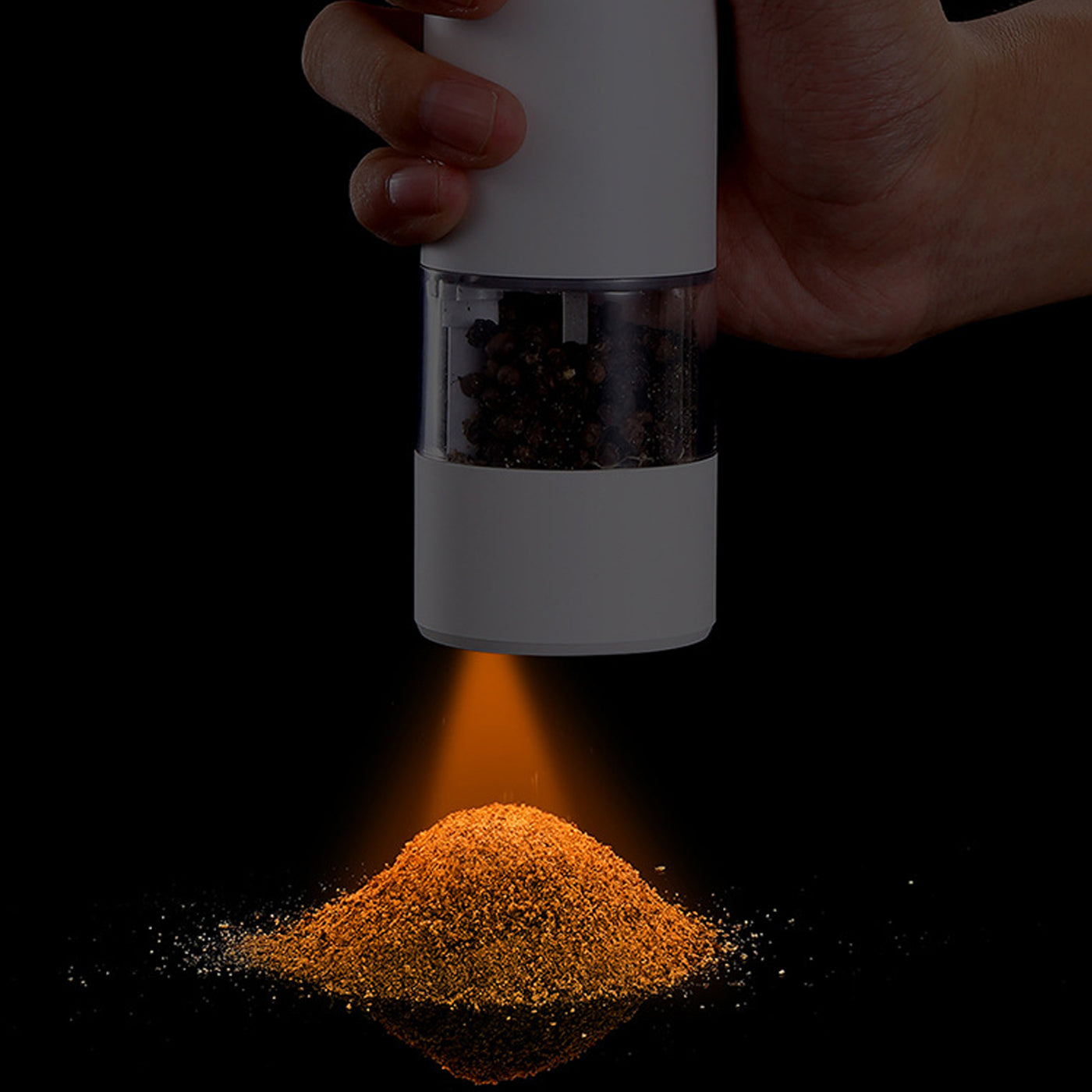 WITOP Electric Salt and Pepper Grinder Set - USB Rechargeable - No Battery  Needed Modern Style - Automatic Black Peppercorn & Sea Salt Spice Mill Set