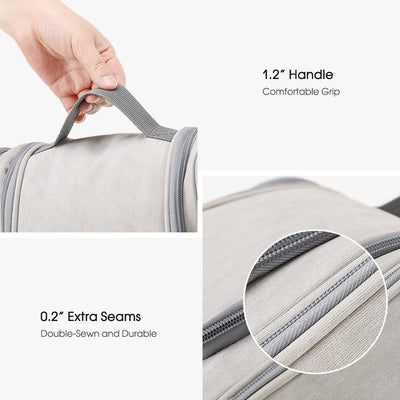 Hanging Travel Toiletry Bag, Dry Wet Separation