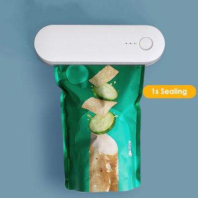 Rechargeable Mini Sealer for Snack Food Plastic Bags, Portable Mini Sealing Machine