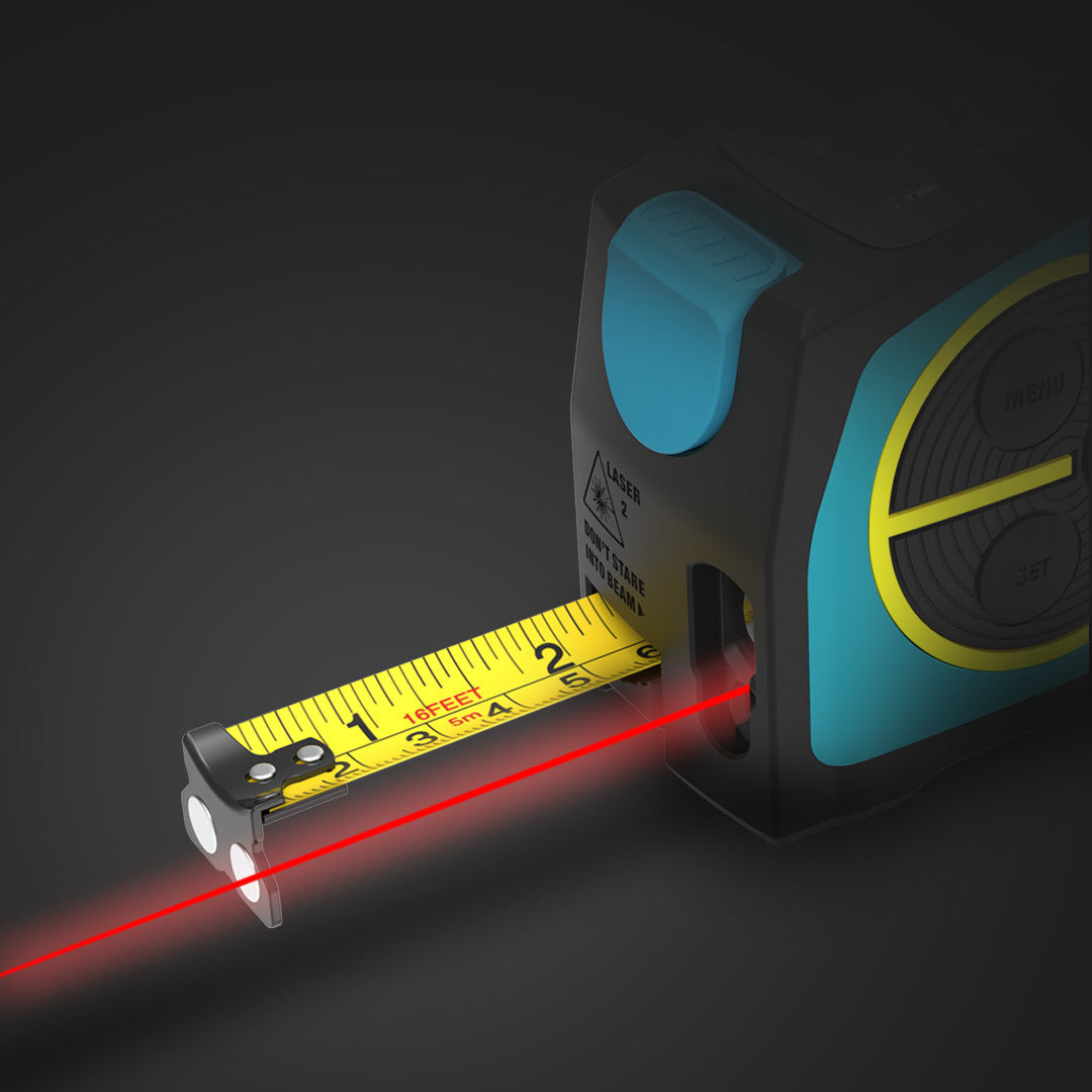 2-in-1 Laser Tape Measure