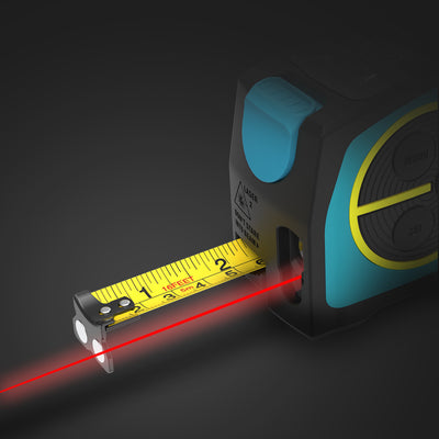 2-in-1 Laser Tape Measure