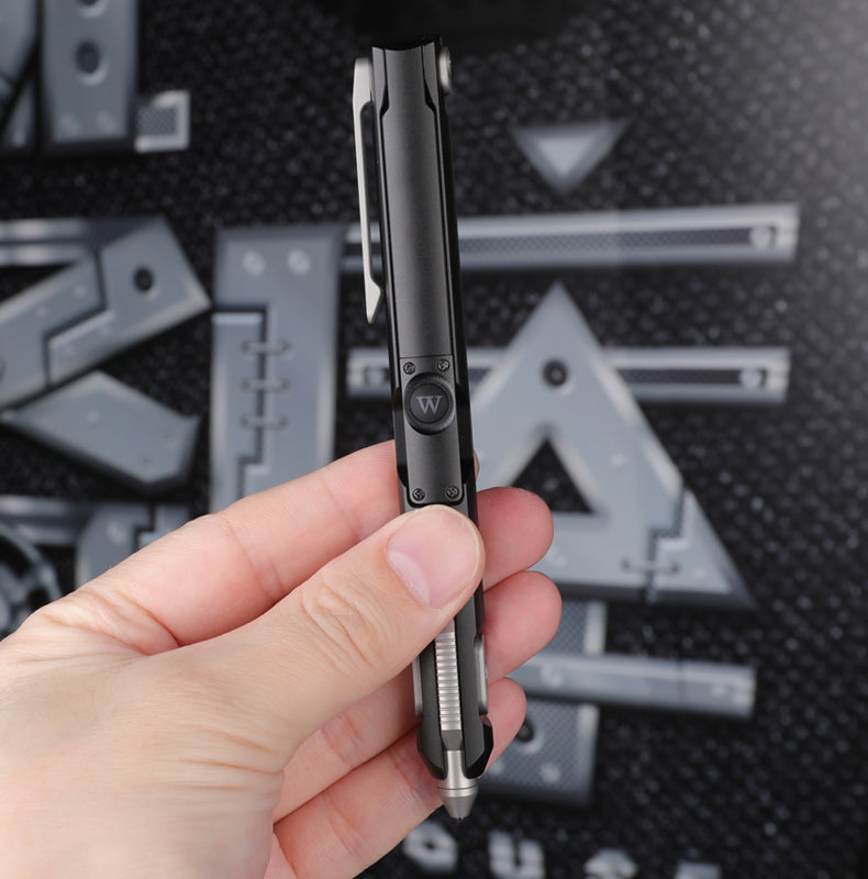 270 Degree Rotatable EDC Pen With Flashlight