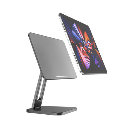 Float Magnetic Tablet Stand, Aluminum Adjustable Foldable for iPad Air 4/mini 6, Pro 11'', 12.9''