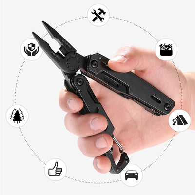 Tactical Multi-functional Folding Combination EDC Knife Tool for Survival Camping